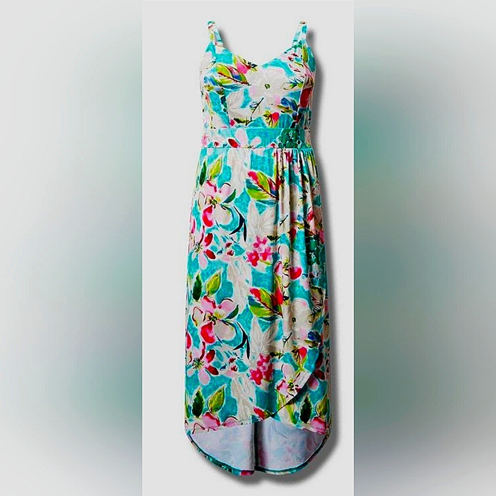 Torrid Midi Wrap Dress